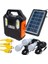 RT-903 Solar Panelli 3 Ampüllü Usb-Mp3-Radyo Destekli Solar Işıldak Fener 1