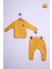 Begi %100 Pamuk Düğmeli Sweat Pantolon Takım 23631 1