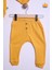 Begi %100 Pamuk Düğmeli Sweat Pantolon Takım 23631 5