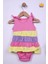 Babyhola Kız Bebek Bandanalı Elbise Badi 5435 2