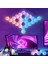 Rgb LED Akıllı Altıgen Duvar Lambası Kumandalı Gece Işığı Fuaye Çalışma Oyun ve Yatak Odası 6 Panel 1