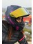 Storm 2 Burst Mat Siyah-Pembe Kask Sarı Cam 3