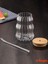 Bambu Kapaklı Pipetli Borosilikat Sunum Bardağı - Kahve Bardağı - Isı Dayanıklı Bardak - 550 ml - Berry 3