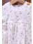 Babyhola Kız Bebek Çiçek Desenli Bandanalı Elbise 23652 3
