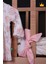 Babyhola Kız Bebek Gül Desenli Bandanalı Elbise 23599 5