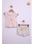 Babydola Kız Bebek Balık Desen Şortlu Takım 15097 1