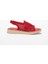 G13 501999 Kadın Kırmızı Sandalet 1