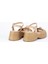 G13 513044 Kadın Bej Sandalet 4