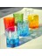 Crystal Touch 6'lı Bardak Seti 300 ml Kırmızı 2