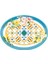 Flower Lemon Oval Tabak 35,5 cm x 25,5 cm x 3 cm 1
