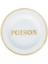 La Tavola Poison Porselen Küçük Tabak 9,5 cm Krem 1