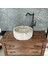 Gümüş Traverten Dışı Patlatma Lavabo 2
