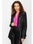 Pul Payetli Siyah Kadın Ceket 4089-2K4 1