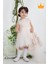 Minimony 6-24 Ay Mine Desen Ceketli Kız Bebek Çocuk Bayramlık Abiye Gelinlik Elbise Takım 1013 1
