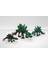 Stegosaurus 3D Hareketli ve Renk Geçişli Mor-Yeşil Tüm Boylar 3lü Set 1