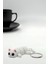 Kedi Yatan 3D Hareketli Anahtarlık 3