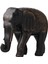 Koleksiyonluk Figür Süsleme Dekoratif Reçine Fil Heykeli Hayvan Heykeli Siyah (Yurt Dışından) 4