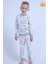Babyhola 1-6 Yaş Unisex Kız Erkek Çocuk Pijama Takımı Ev Giyim Eşofman Takımı 2