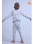 Babyhola 1-6 Yaş Unisex Kız Erkek Çocuk Pijama Takımı Ev Giyim Eşofman Takımı 3