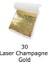 Varak Kaplama Yaprak Metalik Folyo 9X9CM 10LU 30 Laser Champagne Gold R5799F-30 1