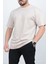 Erkek Pamuklu Normal Kalıp Basic T-Shirt Siyah EDW178 1