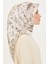 Armine İpek Eşarp 2025 Kış - 9227-85 Bej Twill 3