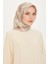 Armine İpek Eşarp 2025 Kış - 9218-83 Taş Krem Sura 1