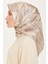 Armine İpek Eşarp 2025 Kış - 9218-83 Taş Krem Sura 2