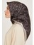 Armine İpek Eşarp 2025 Kış - 9222-87 Taş Füme Twill 3