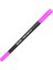 Caretta 65-42 Çift Uçlu Keçeli Kalem 0.4-1mm Fosforlu Pembe 1