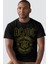 Karlı Acdc Siyah Kısa Kollu Erkek T-Shirt 1