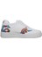 Kadın Vegan Deri Beyaz Sneakers - Warner Bros Tweety Love Tasarım 5