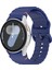 Samsung Galaxy Watch Fe / Watch7 Silikon Dalga Dokulu Saat Kayışı (Yurt Dışından) 5