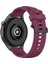 Huawei Watch 4/4 Pro / Gt 4 46MM Lastik Dokulu Silikon Saat Kayışı (Yurt Dışından) 1
