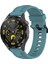 Huawei Watch 4/4 Pro / Gt 4 46MM Lastik Dokulu Silikon Saat Kayışı (Yurt Dışından) 2