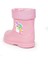 Bimbi Unicornio Pembe Çocuk Kar Bot Çizme PVC Malzeme ile Kaymaz Taban W10253-010 2