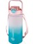 Su Matarası 1500ML VGN2213T Pembe Turkuaz 4