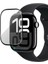 Apple Watch 10 46 mm Uyumlu Ekran Koruyucu 3D Tam Kapatan Kavisli Ppma Nano Cam 1