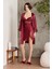 Pierre Cardin saten Gecelik Sabahlık Pijama Takım Şort Takım 6'lı Gelin Çeyiz Seti - 6000 1