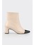 Ekru Kadın Klasik Bot 1