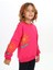 ATB-503470-1 Çiçek Baskılı Kışlık 3 Iplik Sweatshirt 4