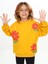 ATB-503470-1 Çiçek Baskılı Kışlık 3 Iplik Sweatshirt 4