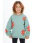 ATB-503470-1 Çiçek Baskılı Kışlık 3 Iplik Sweatshirt 1