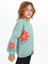 ATB-503470-1 Çiçek Baskılı Kışlık 3 Iplik Sweatshirt 3