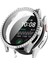 Samsung Galaxy Watch7 40MM Elektrokaplama Sert Pc Saat Kapağı, Temperli Cam Filmi (Yurt Dışından) 1