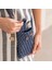 Kot Rengi El Örgüsü Cep Telefonu Çantası-El Örgüsü Denim Çapraz Çanta-El Örgüsü Mini Çanta 4