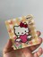 Sanrio Kawai Kuromi My Melodi Melody Hello Kitty Ahşap Rozet Çanta Süsü Y2K Kpop Anime Hediye 1