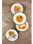 Retro Fall'24 Sunflower 4 Parça Porselen Servis Tabağı 1