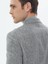 Gri Çizgili Modern Fit Yün Karışımlı Takım Elbise 5