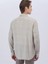 Bej Baskılı Regular Fit Dokuma Casual Gömlek 5
